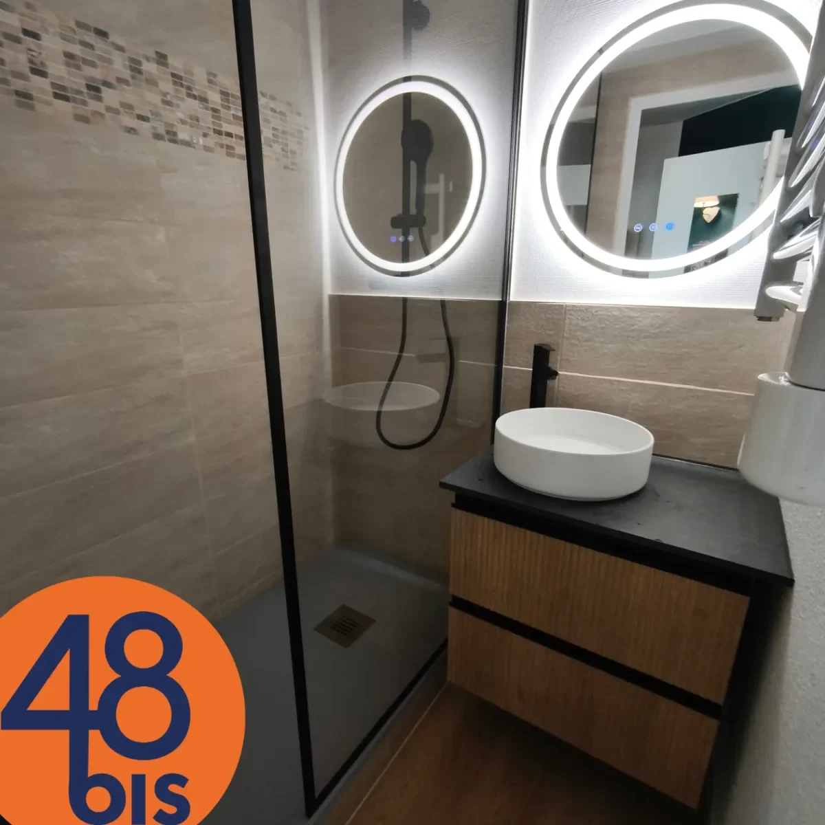 Salle de bain — réalisation 48Bis, photo 24